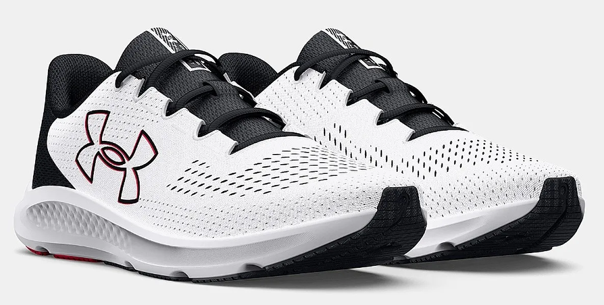 shoes Under Armour Charged Pursuit 3 - White/Black/Red - men´s