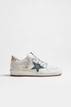 Sneaker Ball Star in Weiß/Smoke Blue/Peach