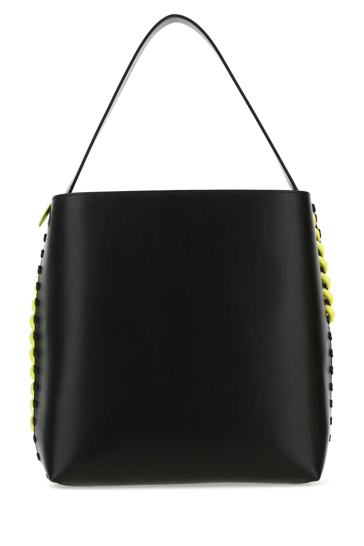 Stella McCartney Frayme Chain-Trimmed Top Handle Bag