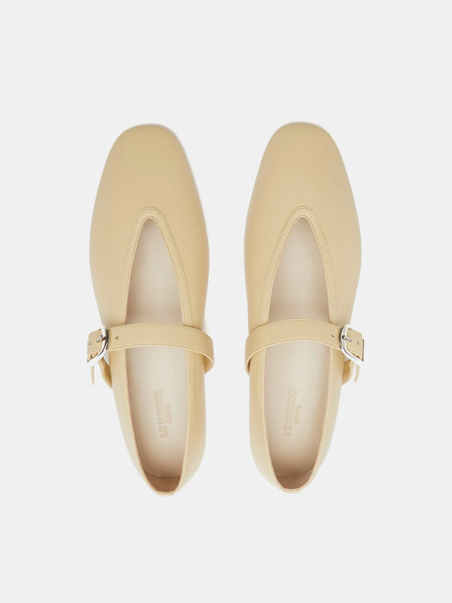 Stella Slipper / Custard Leather