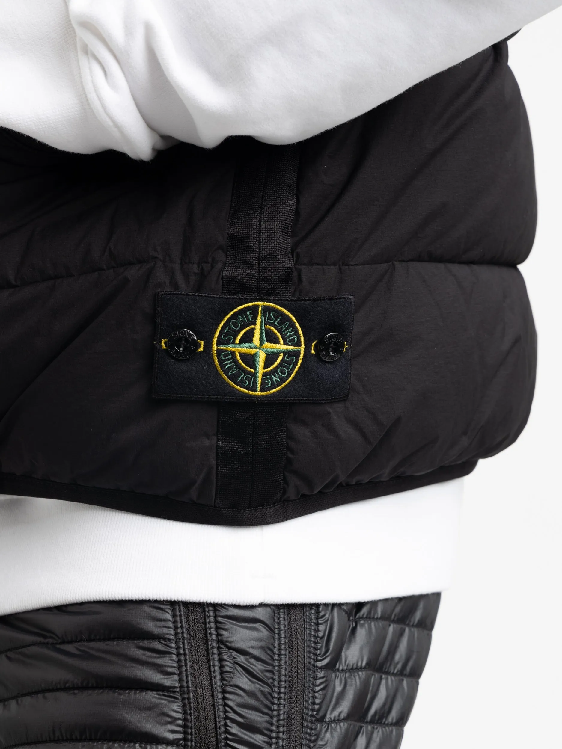 Stone Island Black Seamless Tunnel Nylon Down-TC Vest