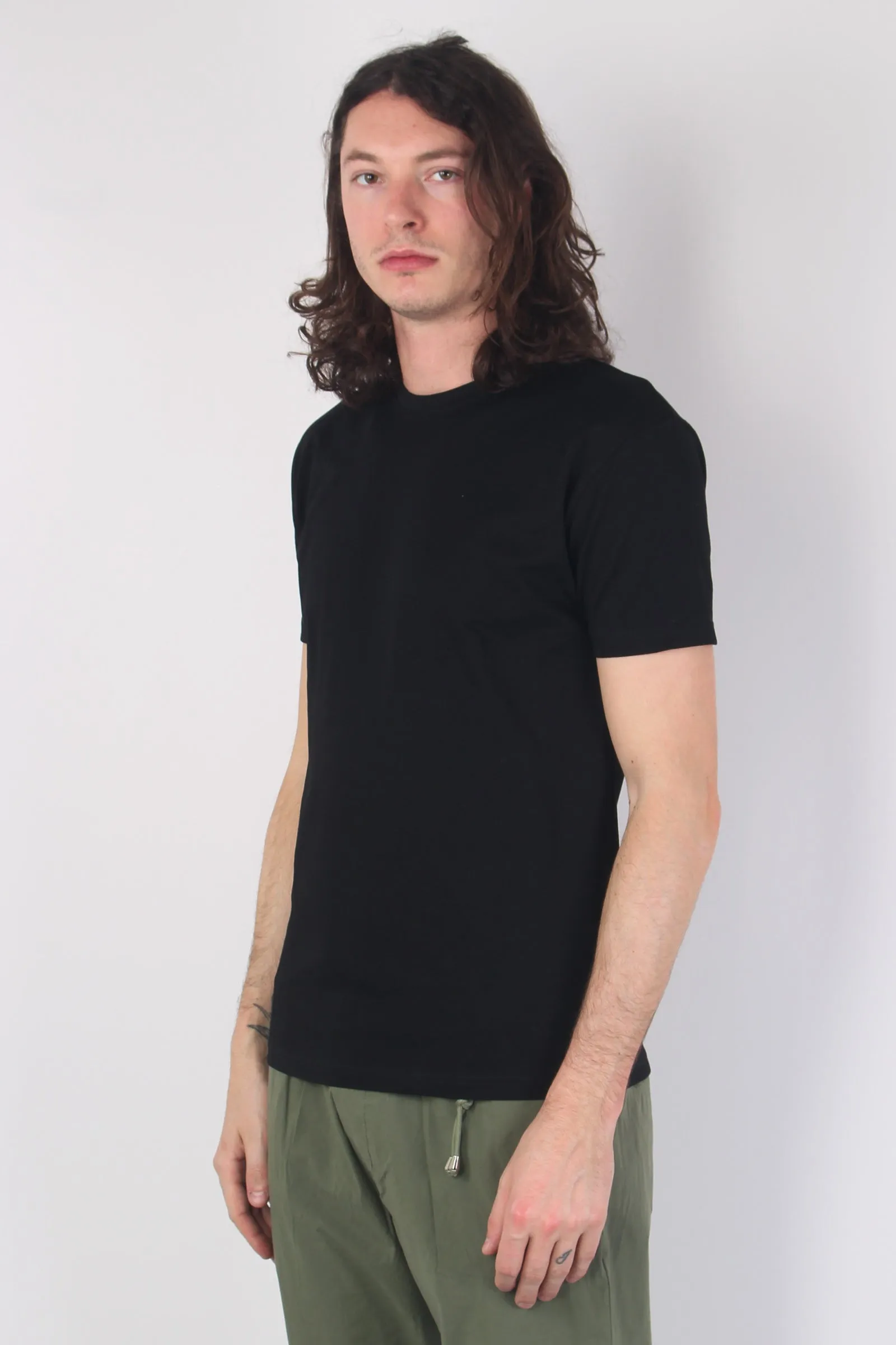 T-shirt Basica Cotone Black