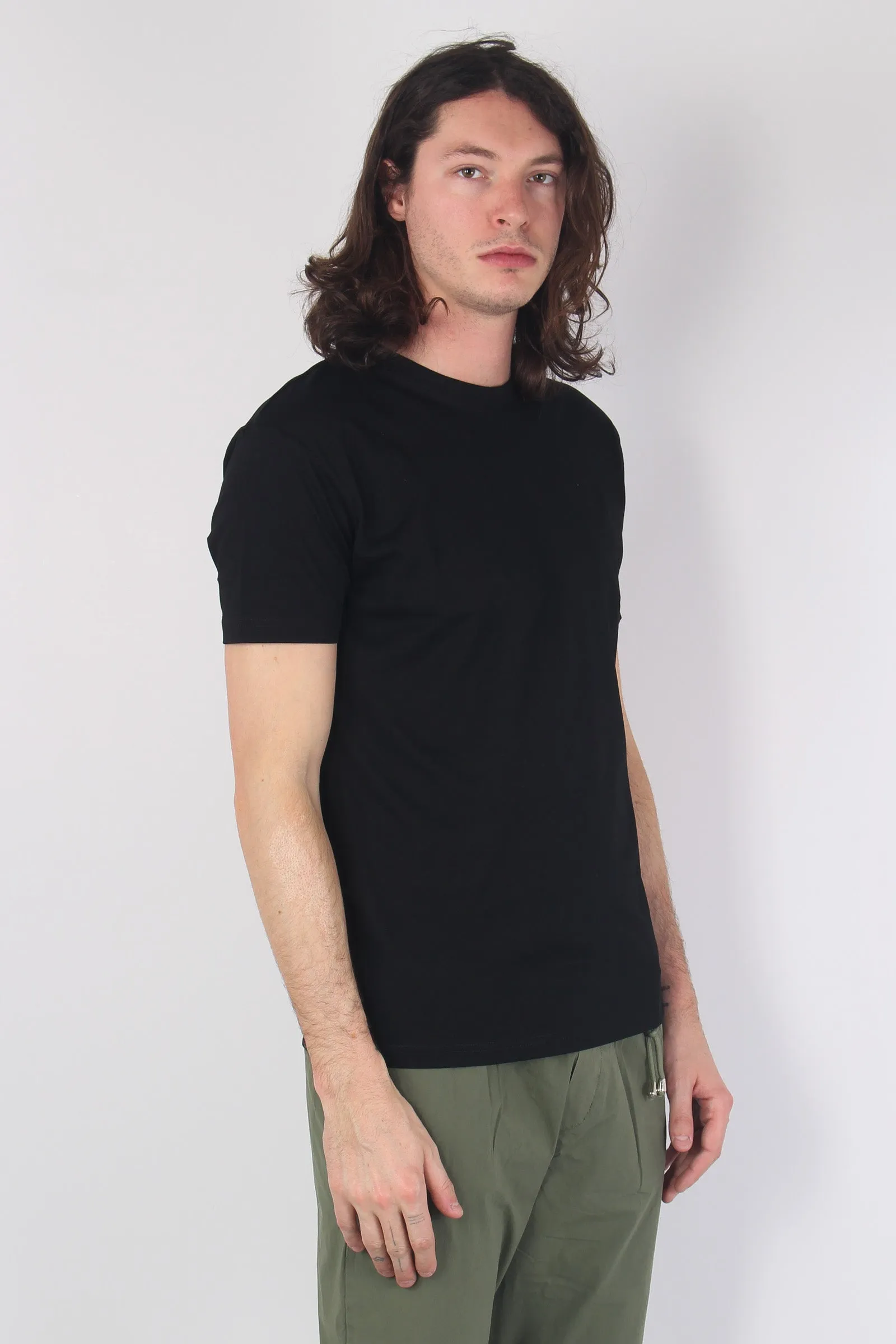 T-shirt Basica Cotone Black