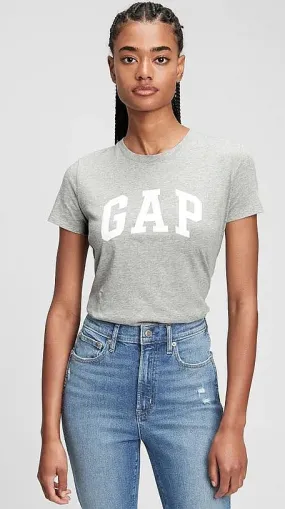 T-Shirt GAP Logo GAP - B10 Grey Heather - women´s