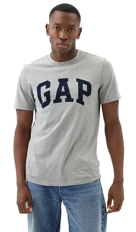 T-Shirt GAP Logo GAP Basic - Heather Grey - men´s