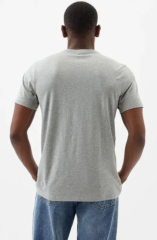 T-Shirt GAP Logo GAP Basic - Heather Grey - men´s