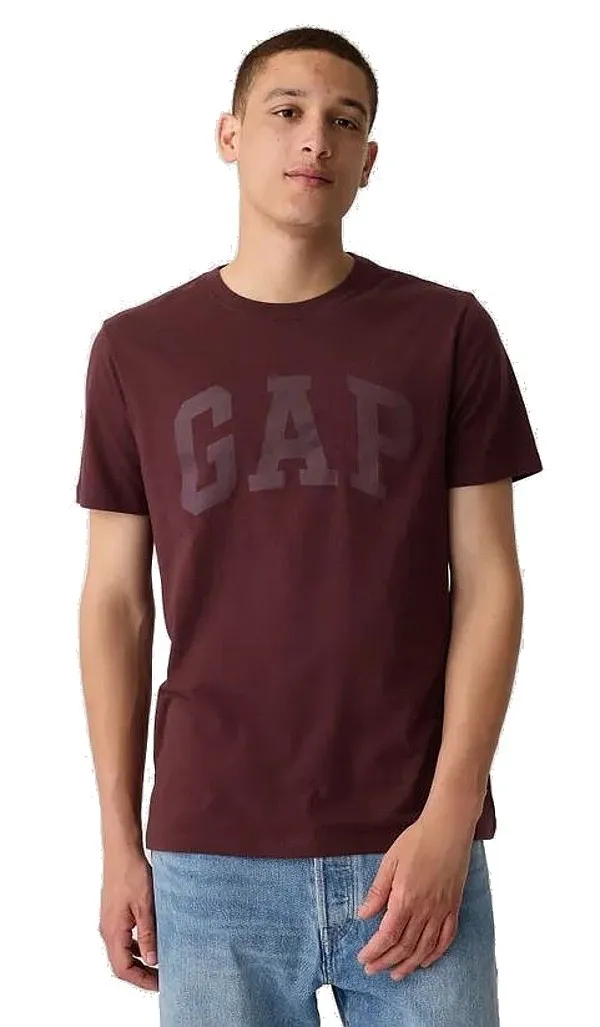 T-Shirt GAP Logo GAP Basic - Noir Red 796 - men´s