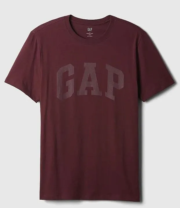 T-Shirt GAP Logo GAP Basic - Noir Red 796 - men´s