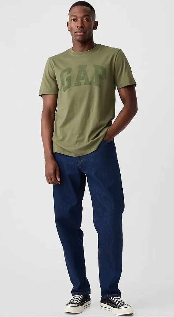 T-Shirt GAP Logo GAP Basic - Walden Green - men´s