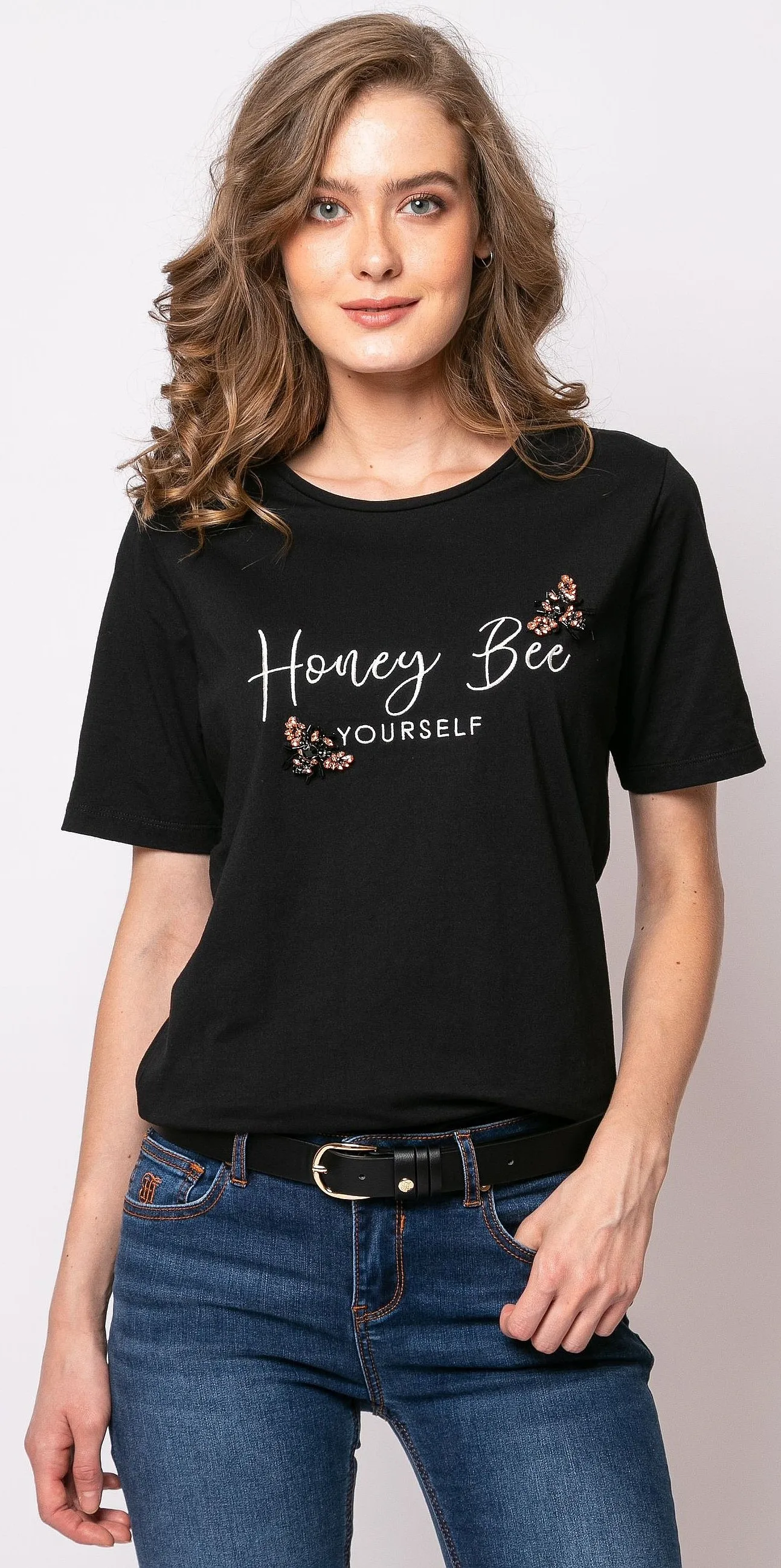 T-Shirt Heavy Tools Matiwa - Black - women´s