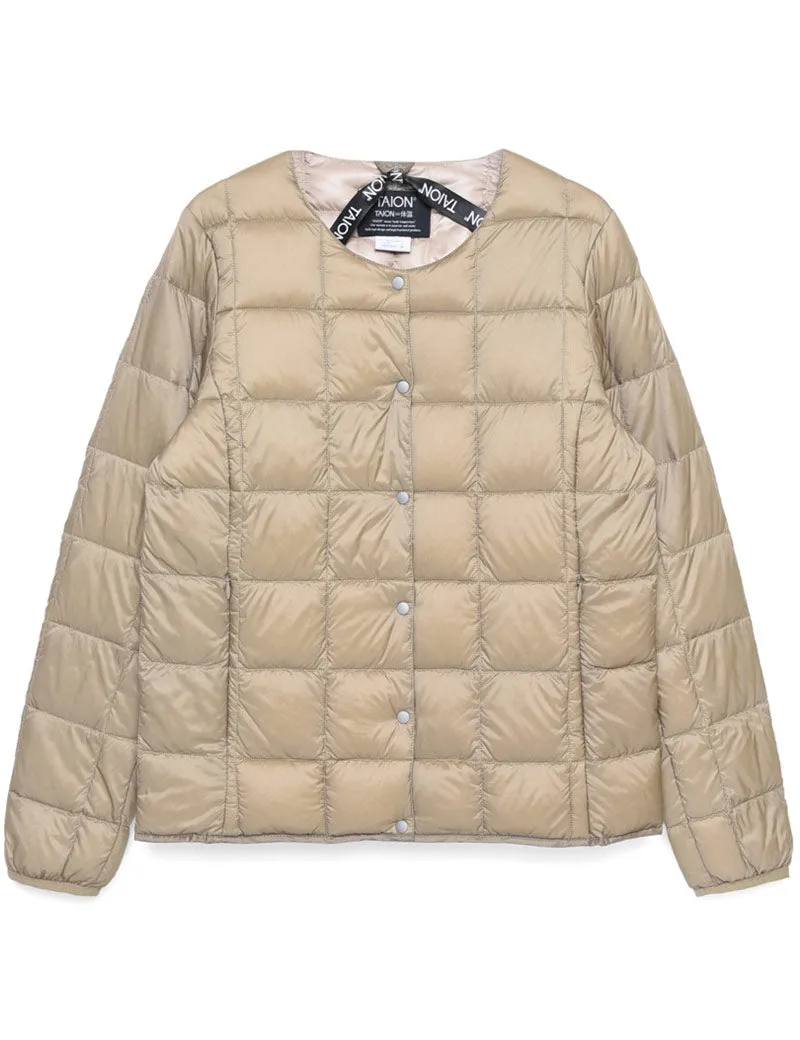 Taion Down Jacket Khaki