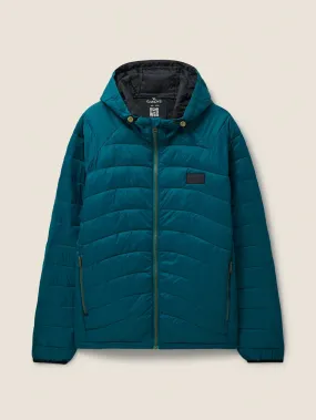 Teal Raknes Water-Resistant Insulated Jacket