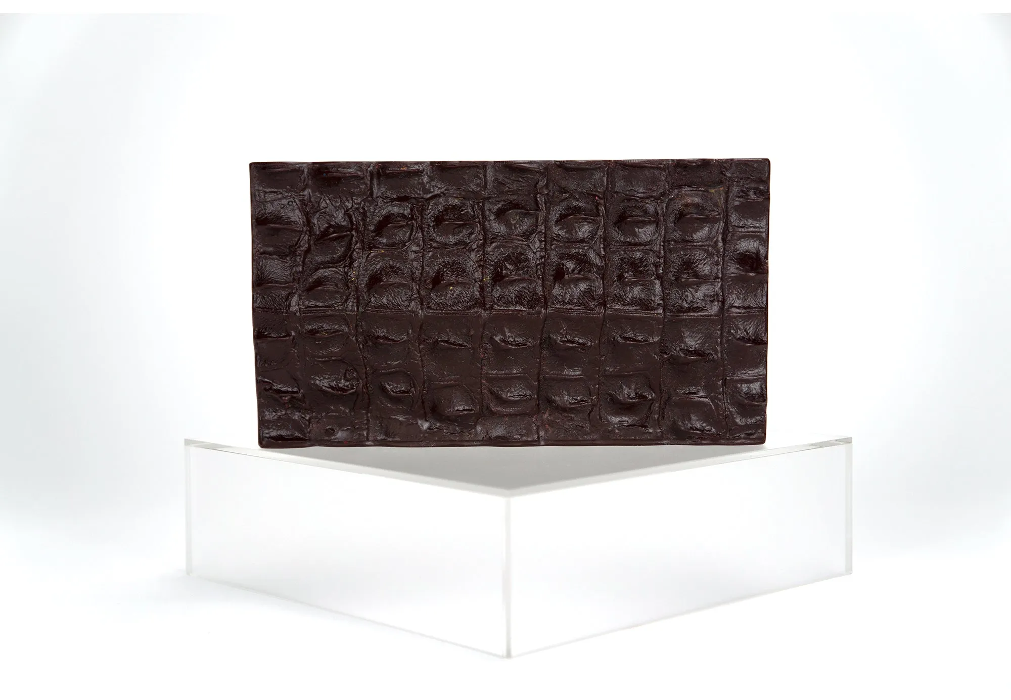 The Lagarto Crocodile Hard Clutch