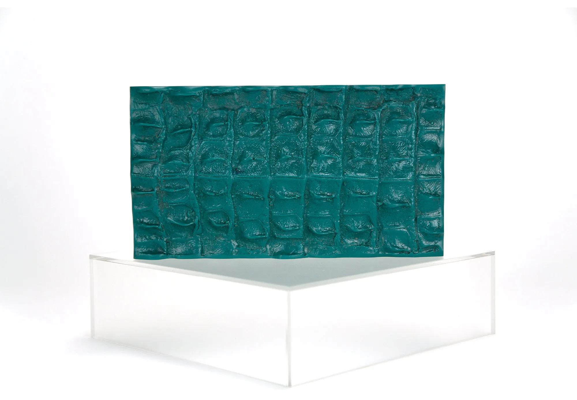 The Lagarto Crocodile Hard Clutch