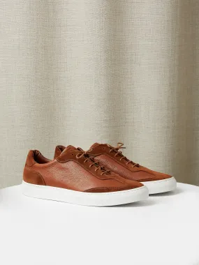 The Raf Sneaker in Tobacco Leather