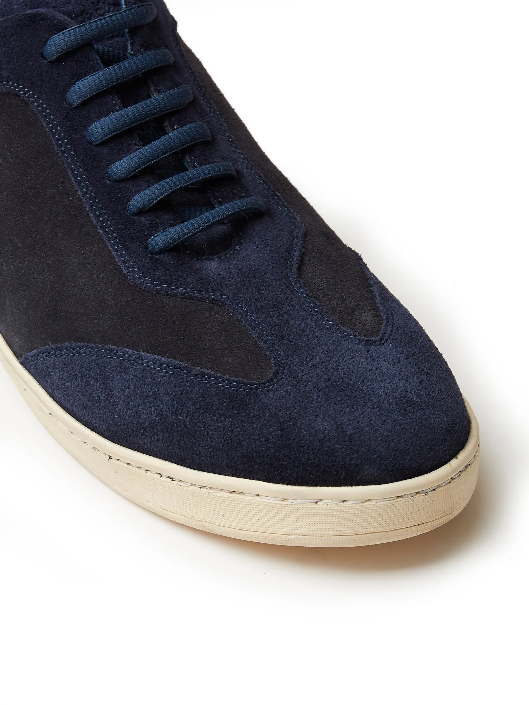 The Raf Sneaker in Two Tone Midnight & Navy Suede