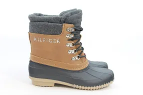 Tommy Hilfiger Muddy Women's Grey Multi Boots 5M(ZAP18936)