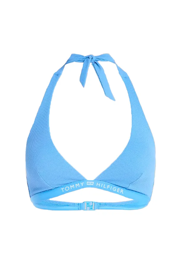 Tommy Hilfiger Women Bikini Triangle Top Sky