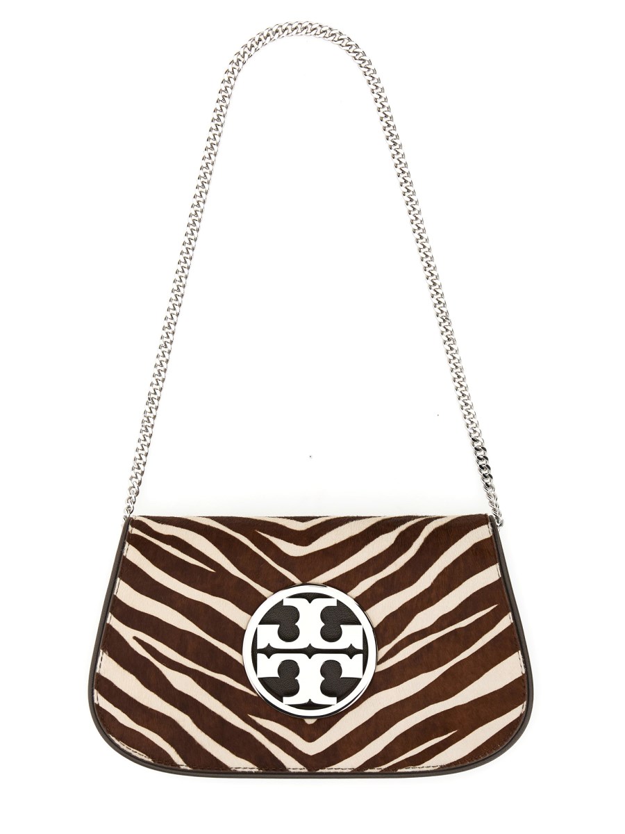 TORY BURCH    REVA LEATHER CLUTCH