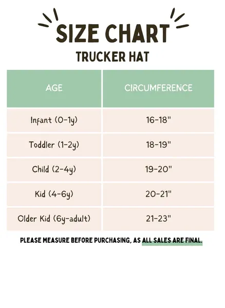 Trucker Hat / Tan Check Trucker