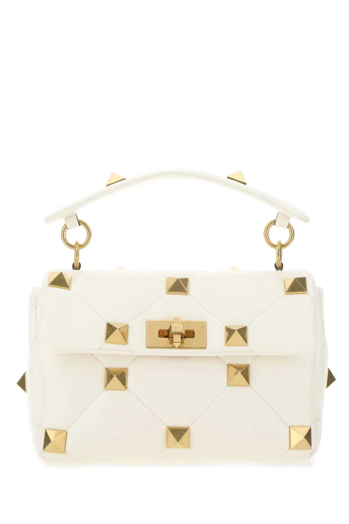 Valentino Garavani Roman Stud Chain-Link Shoulder Bag