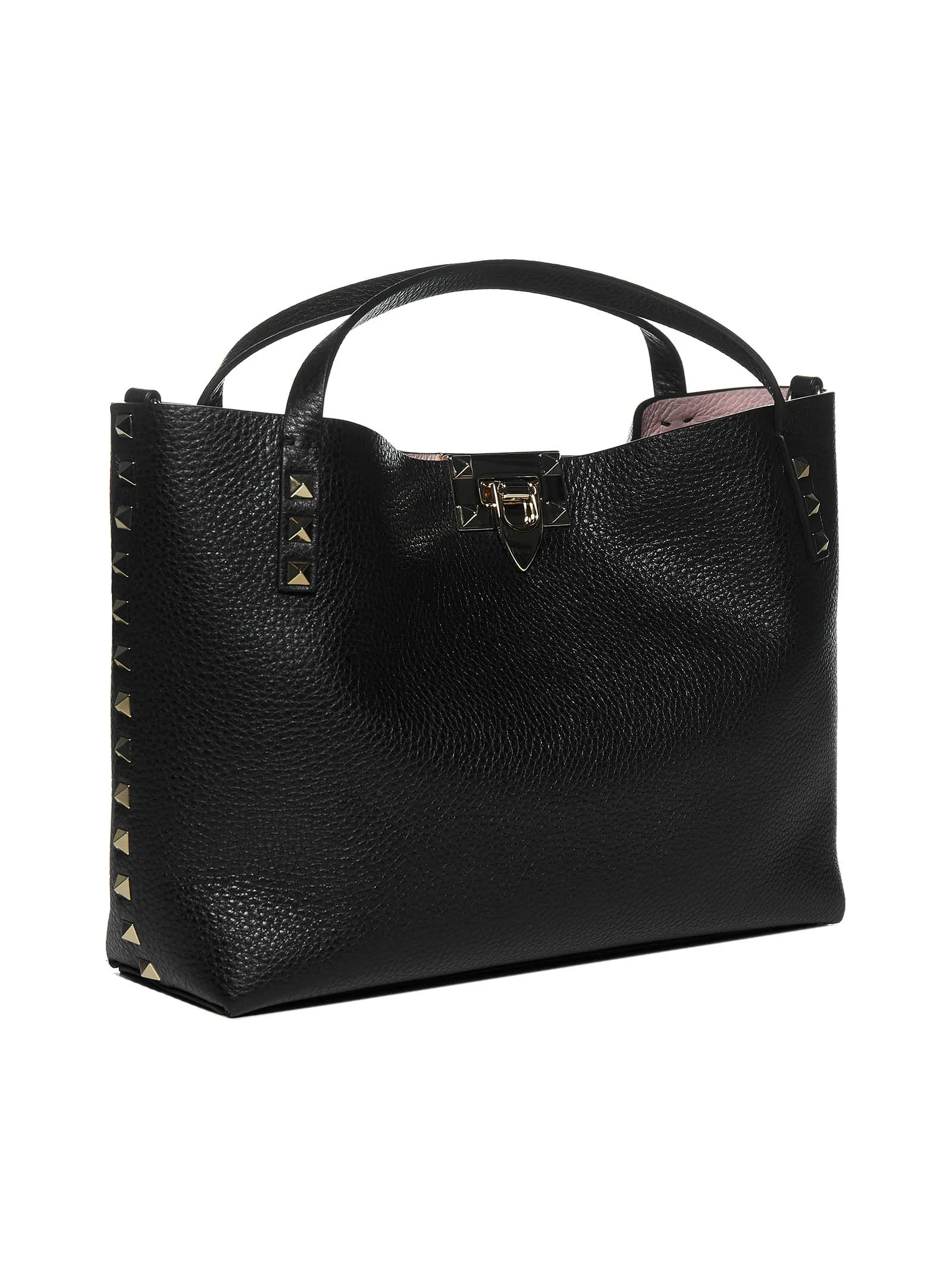 Valentino Gravani Rockstud Small Tote Bag