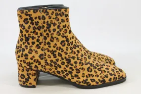 Via Spiga Vinson Women's Leopard Boots 5.5M(ZAP14352)