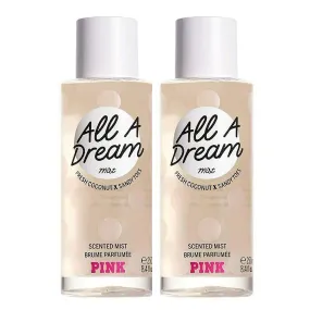 Victoria's Secret Pink All A Dream Body Mist 8.4 fl. oz/250 ml 2-PACK