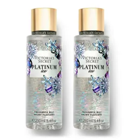 Victoria's Secret Platinum Ice Body Mist 8.4 fl. oz/250 ml 2-PACK