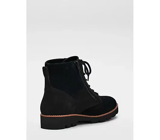 Vionic Womens Larson Lace Up Ankle Boot