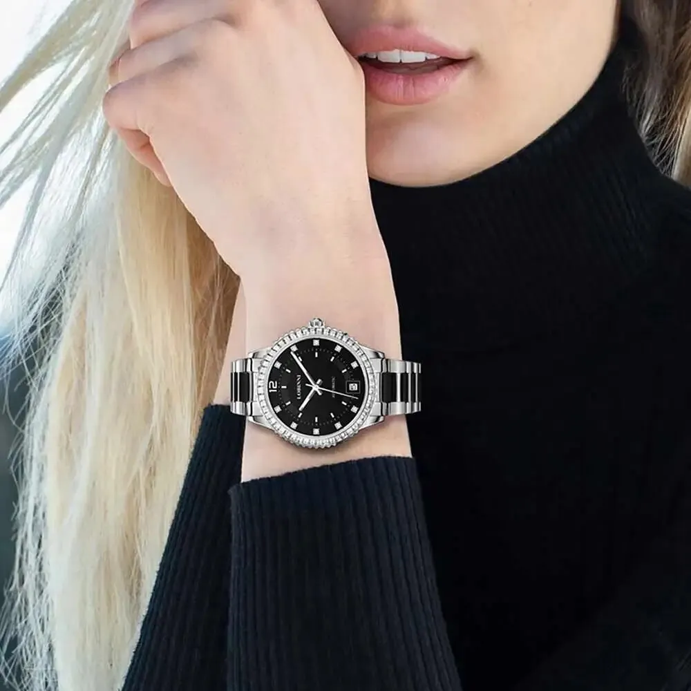 Women's Luxury Casual Mechanical Movement Stainless Steel Watch