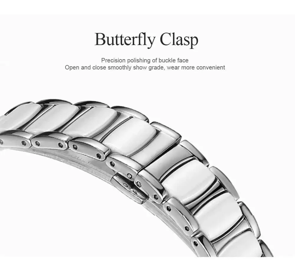 Women's Luxury Casual Mechanical Movement Stainless Steel Watch