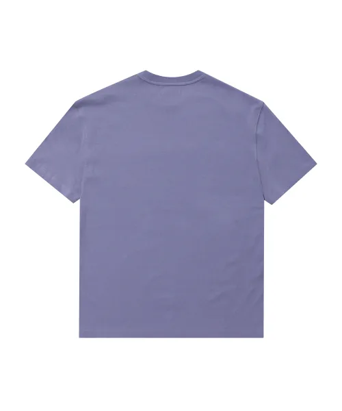 WOOALONG  |Crew Neck Unisex Street Style Plain Cotton Short Sleeves